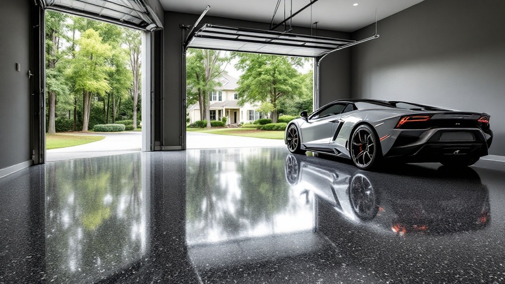 Storm gray garage Matthews
